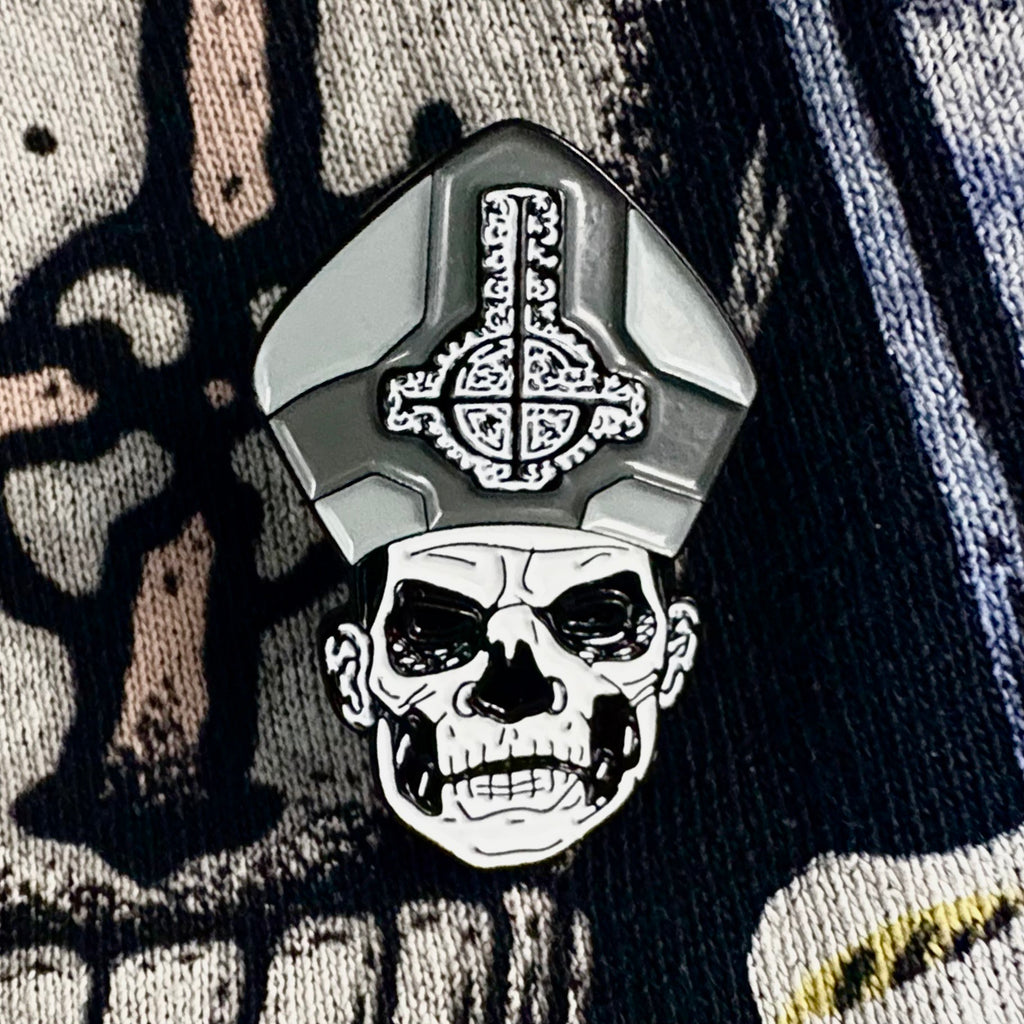 GHOST Papa Enamel Pin