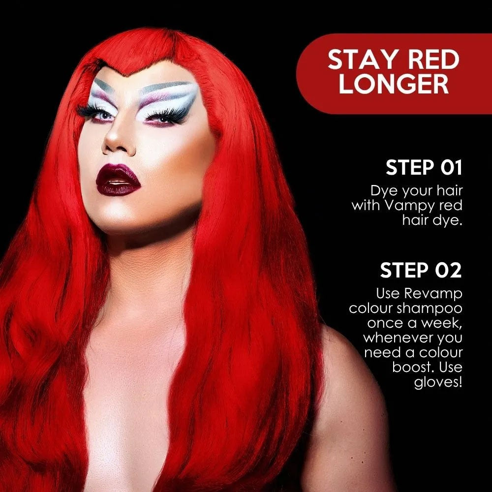 ReVamp Red Colour Shampoo