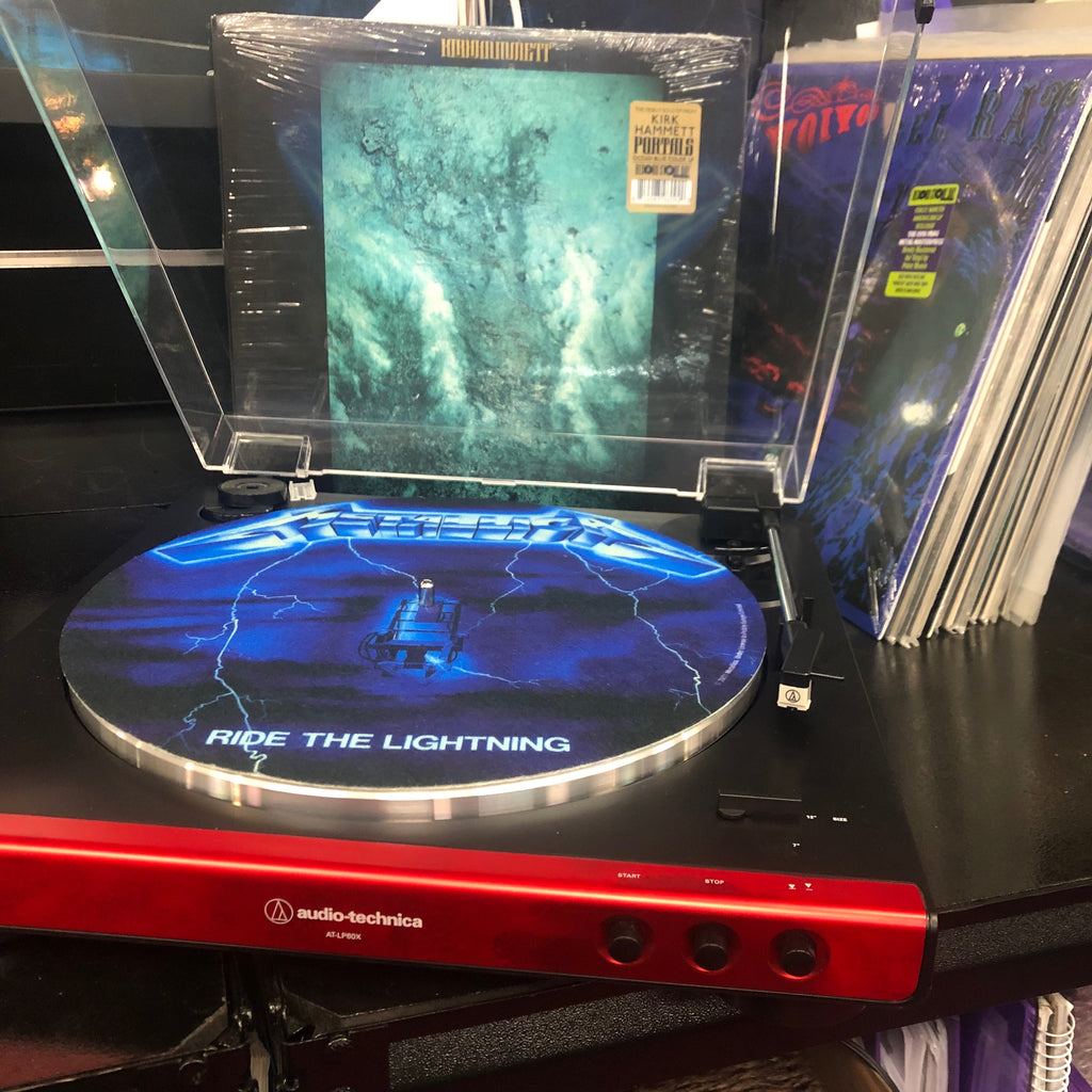 METALLICA Ride the Lightning - Record Turntable Slip Mat