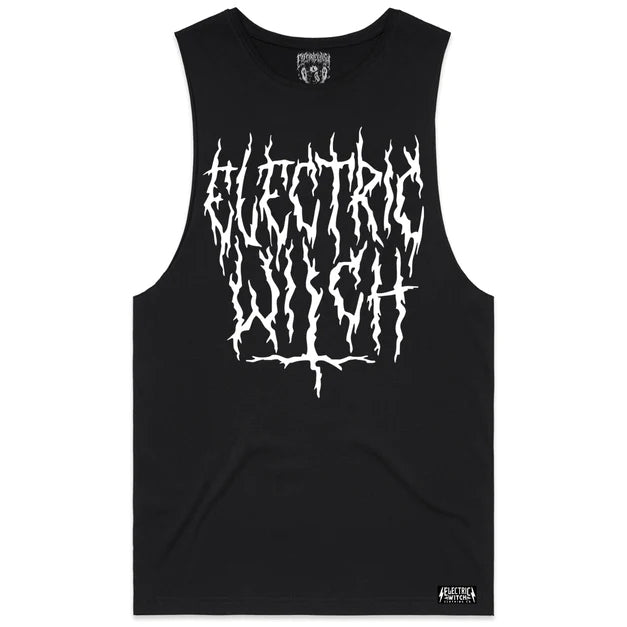 Electric Witch Black Metal Tee Tank