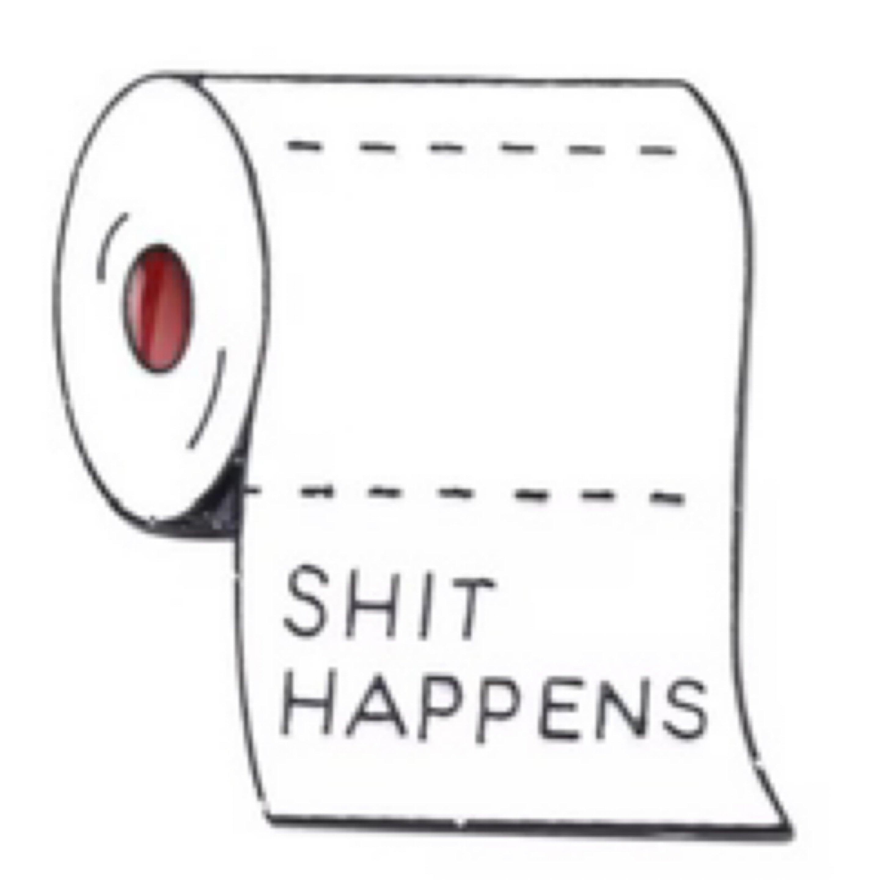 It Happens Enamel Pin