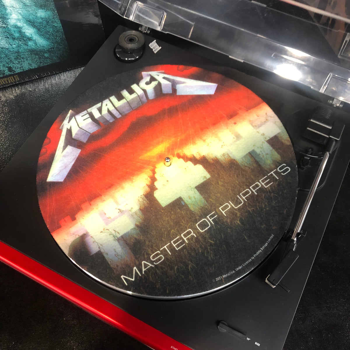 METALLICA Master of Puppets - Record Turntable Slip Mat