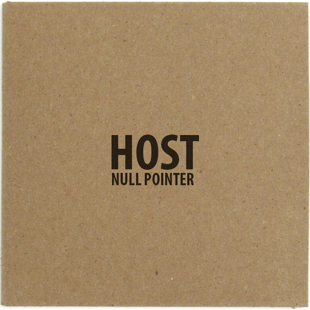 HOST Null Pointer (2013) Digipak CD