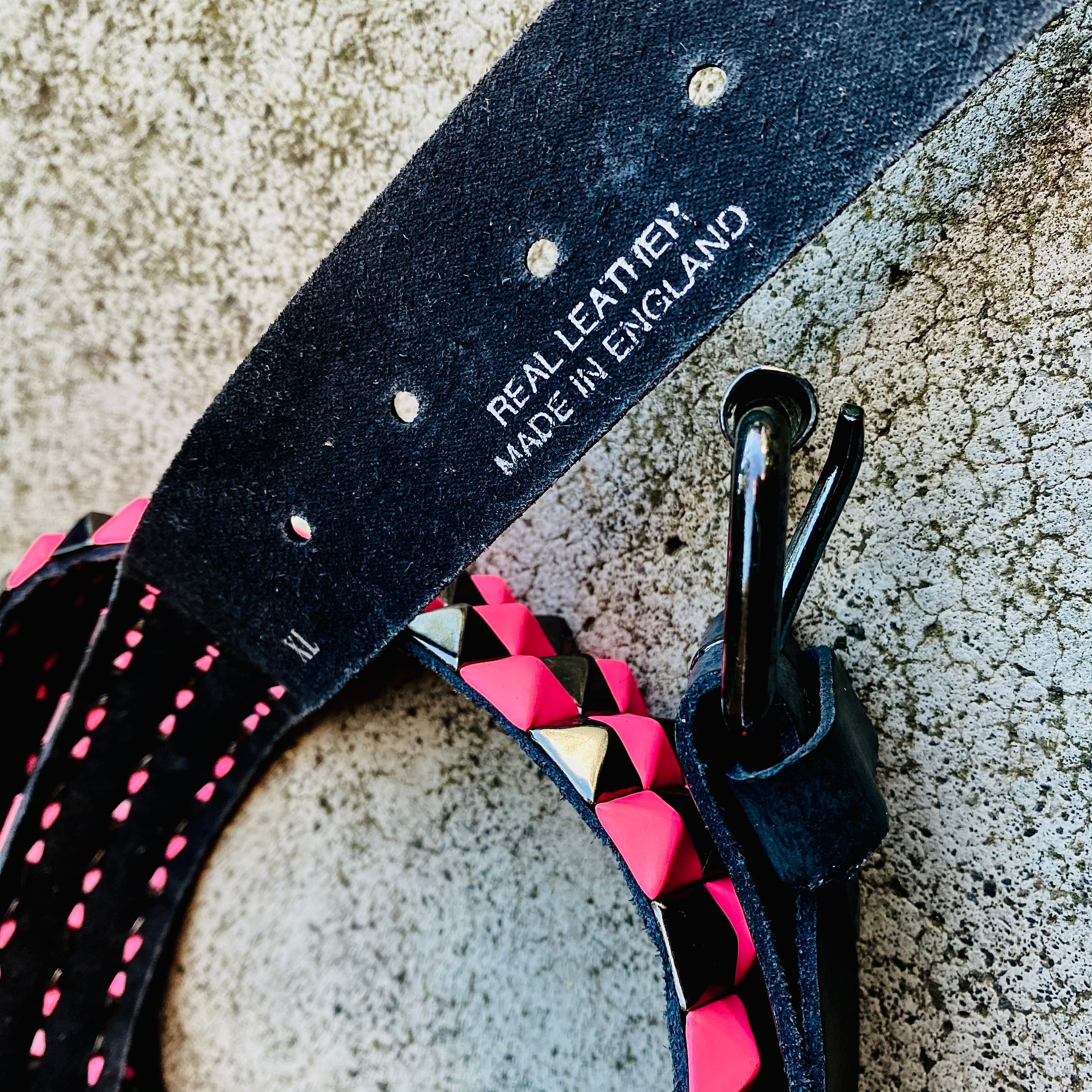 Ruckus Studded Leather Belt