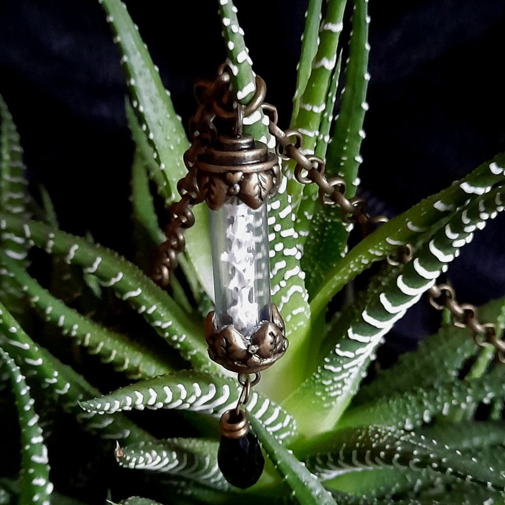 Bone Time Capsule Necklace