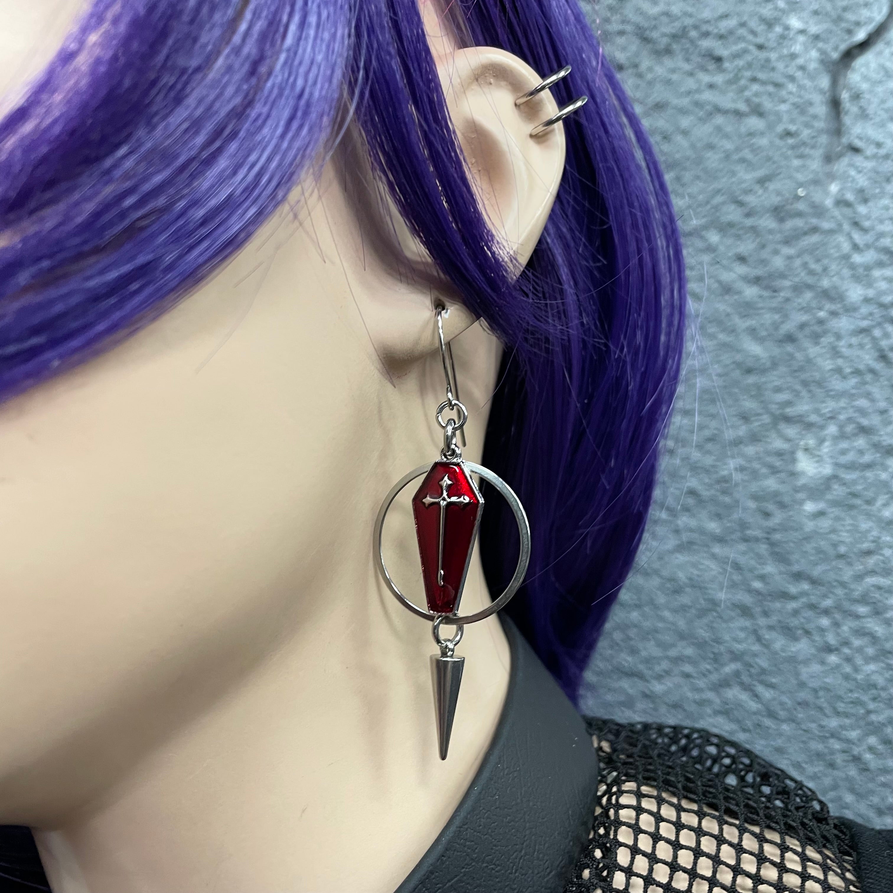 Coffin Chaser Earrings