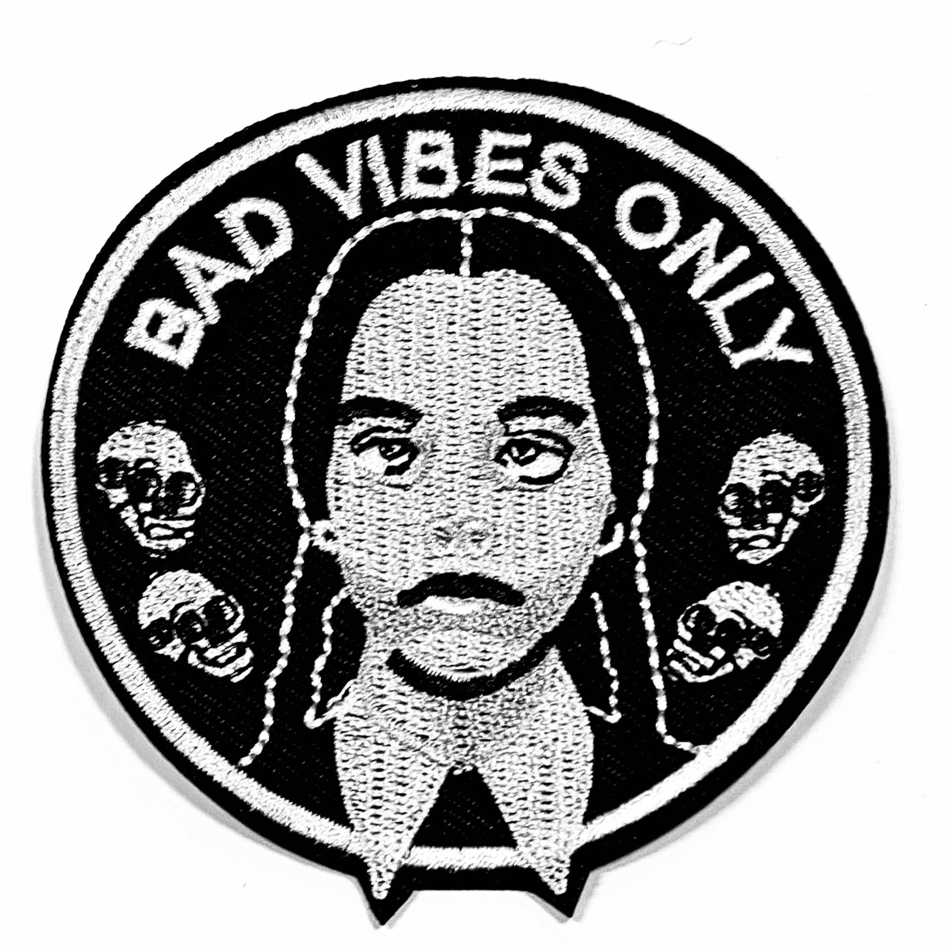 Wednesdays Bad Vibes Only Patch