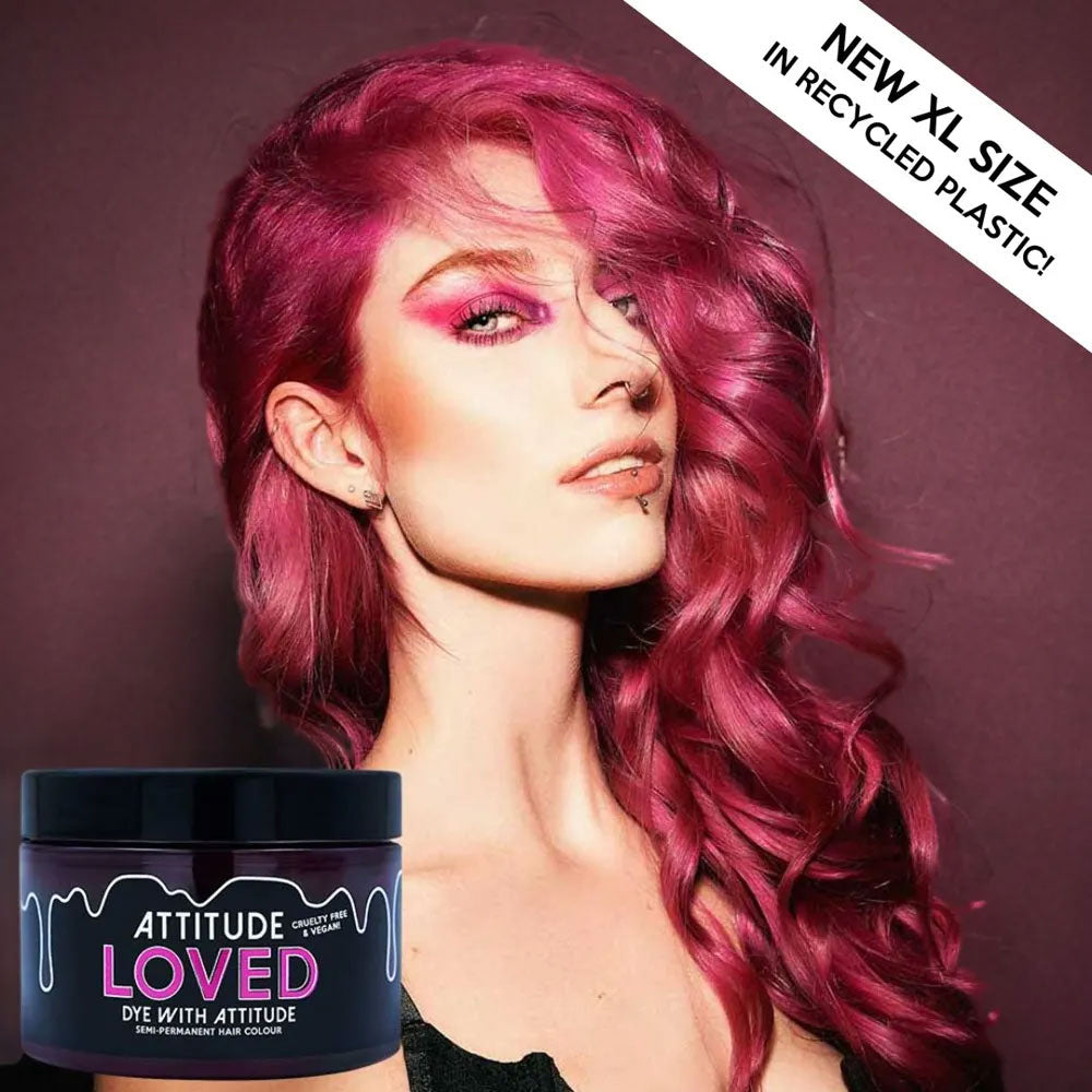 Loved Pink Attitude XL Hair Dye (250ml)