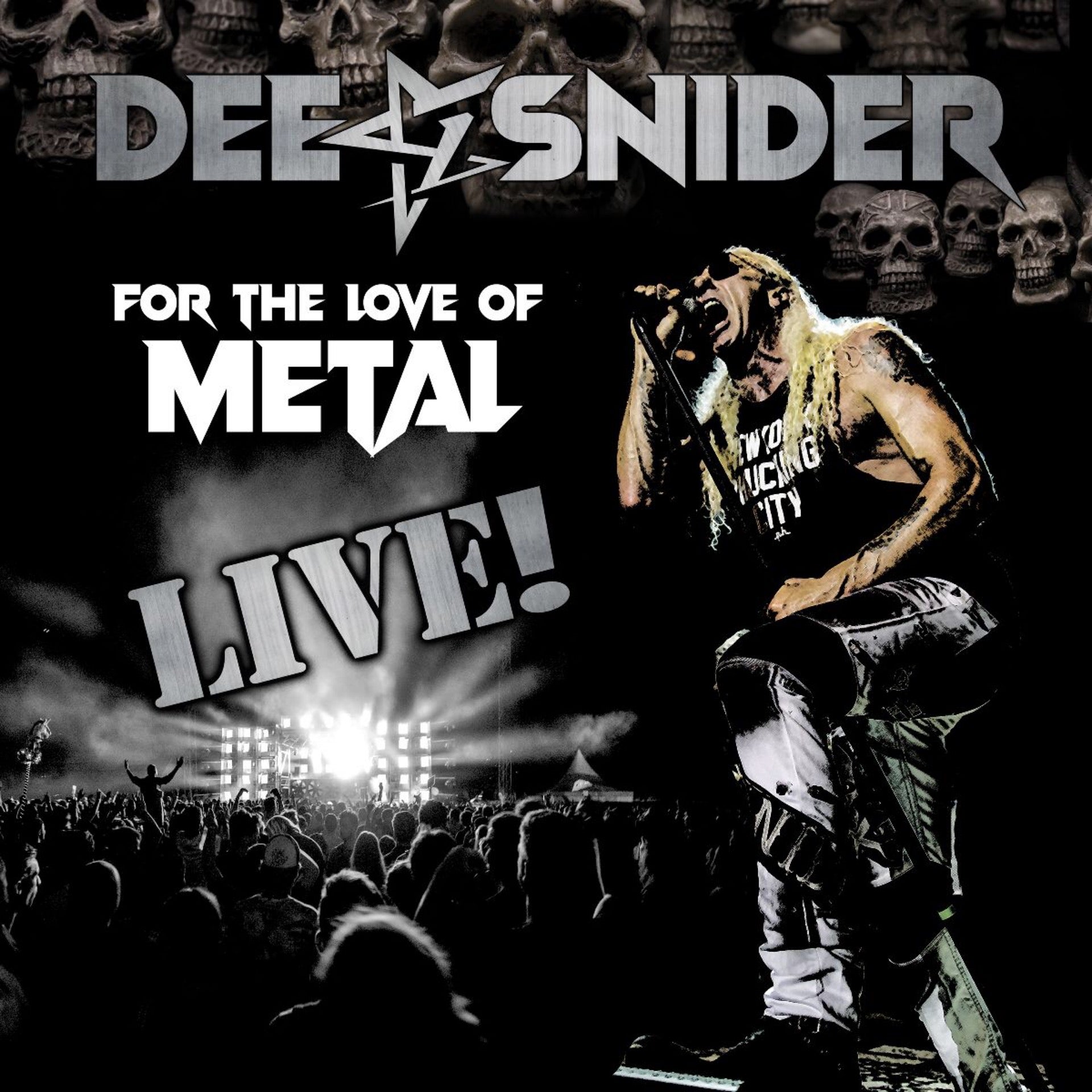DEE SNIDER For The Love Of Metal Live Vinyl LP/DVD 2020