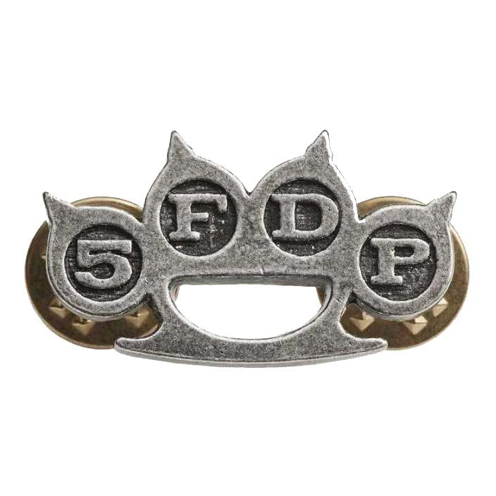 FIVE FINGER DEATH PUNCH (5FDP) Metal Pin Badge