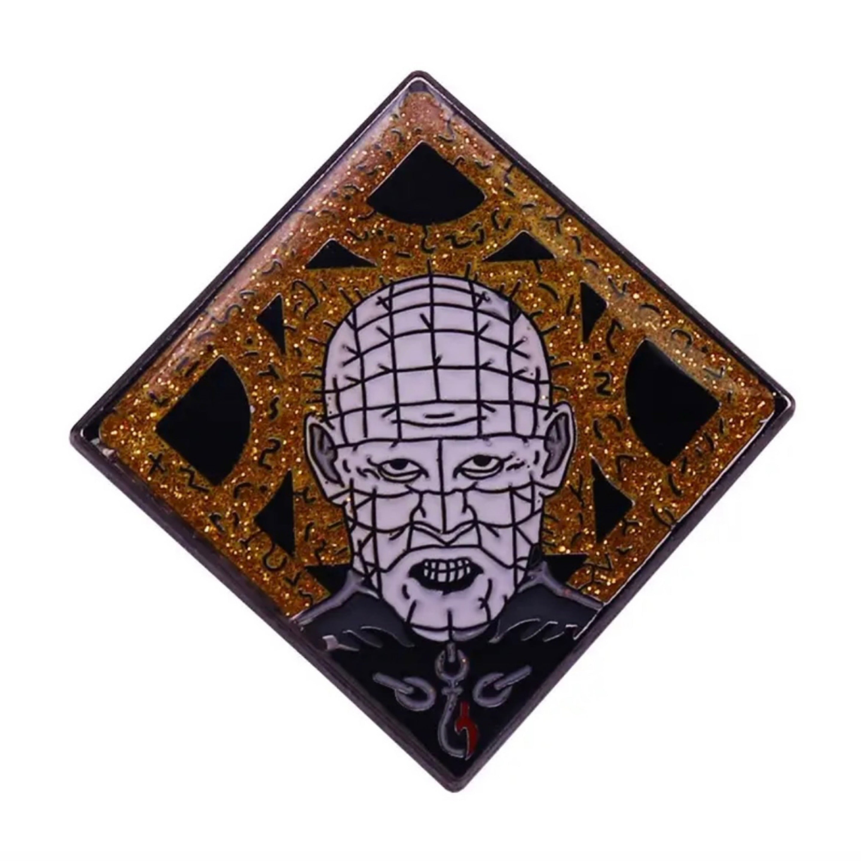 Hellraiser Pinhead Enamel Pin
