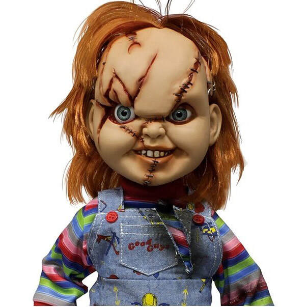 Child's Play 3 - Chucky 15" Talking Doll - Scarred Face