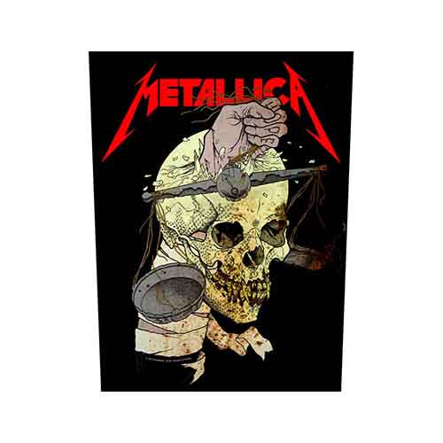 METALLICA Harvester of Sorrow Back Patch