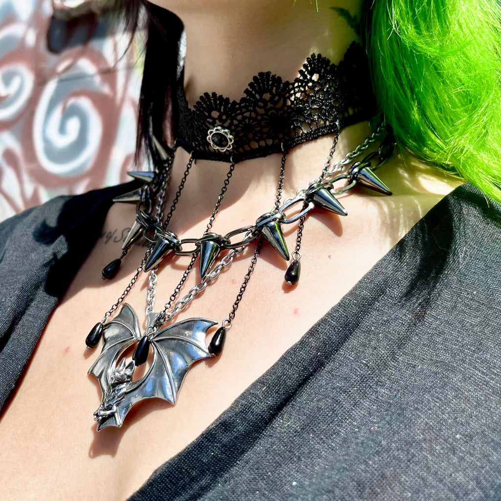 Gothic Lace Bella Choker