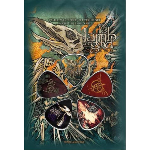 LAMB OF GOD Guitar Plectrum Pack