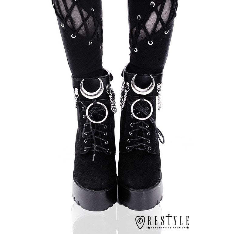 Iron Moon Ankle Shoe Cuffs