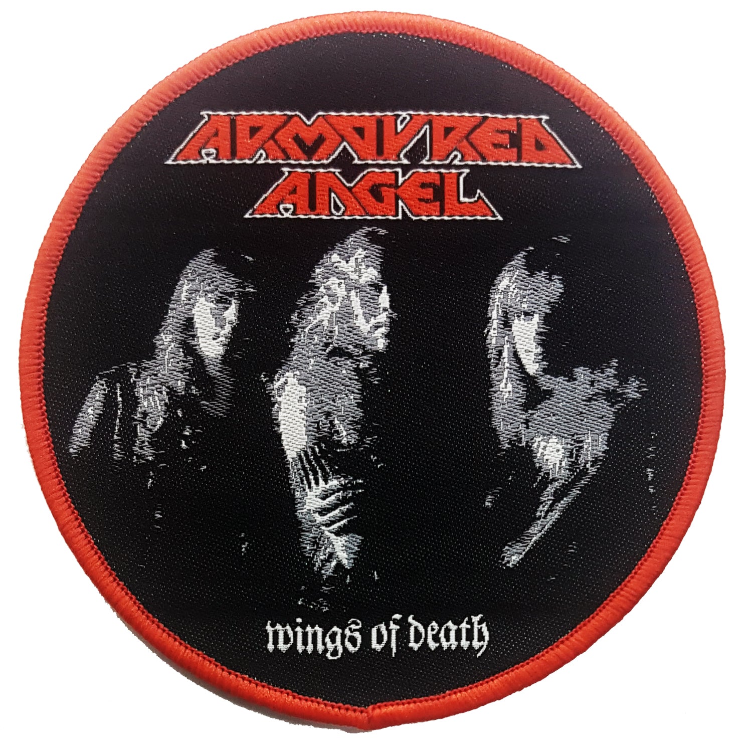 ARMOURED ANGEL Wings Of Death Patch