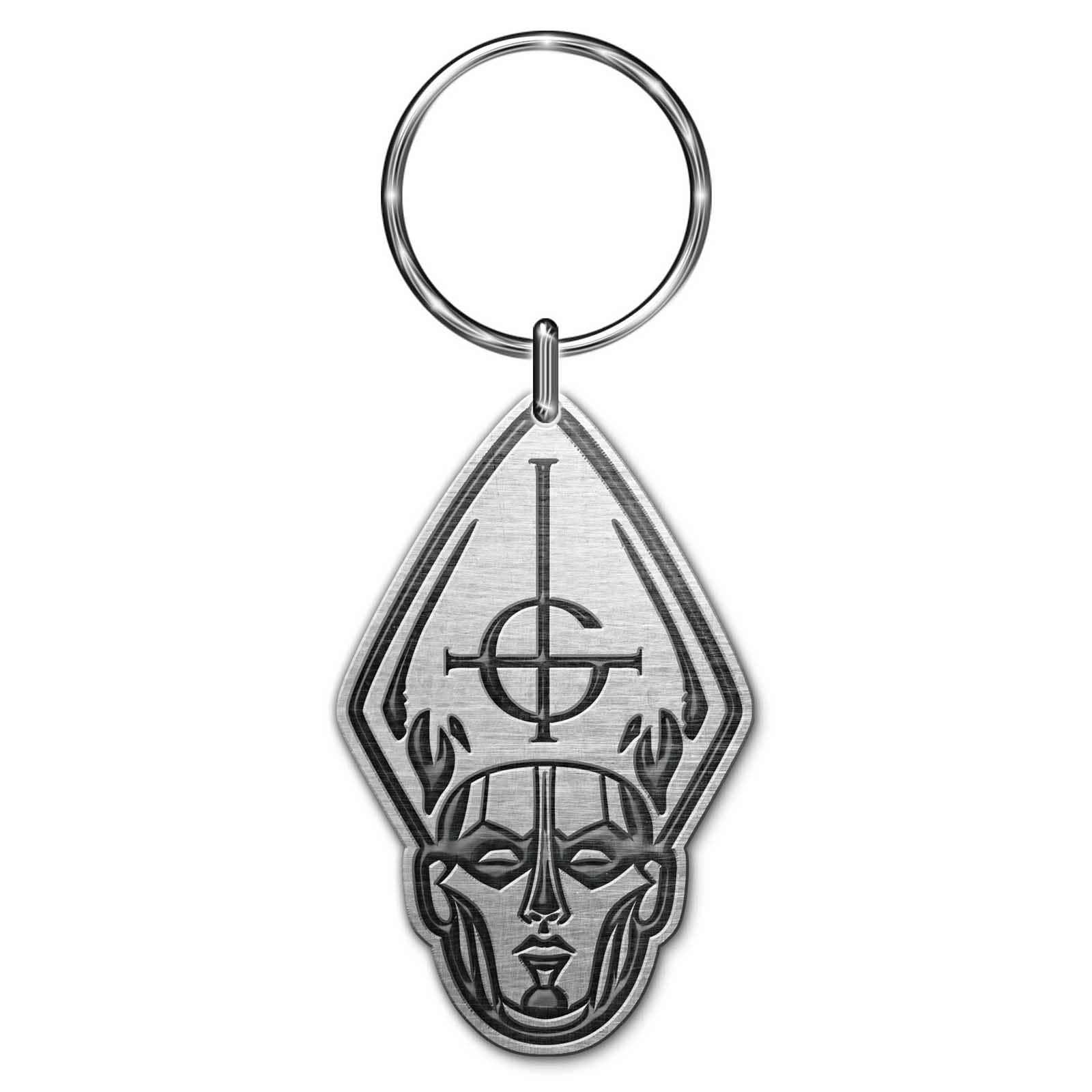GHOST Papa Metal Keyring