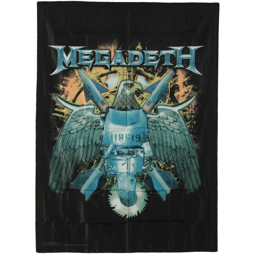 MEGADETH Wall Flag