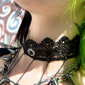 Gothic Lace Bella Choker