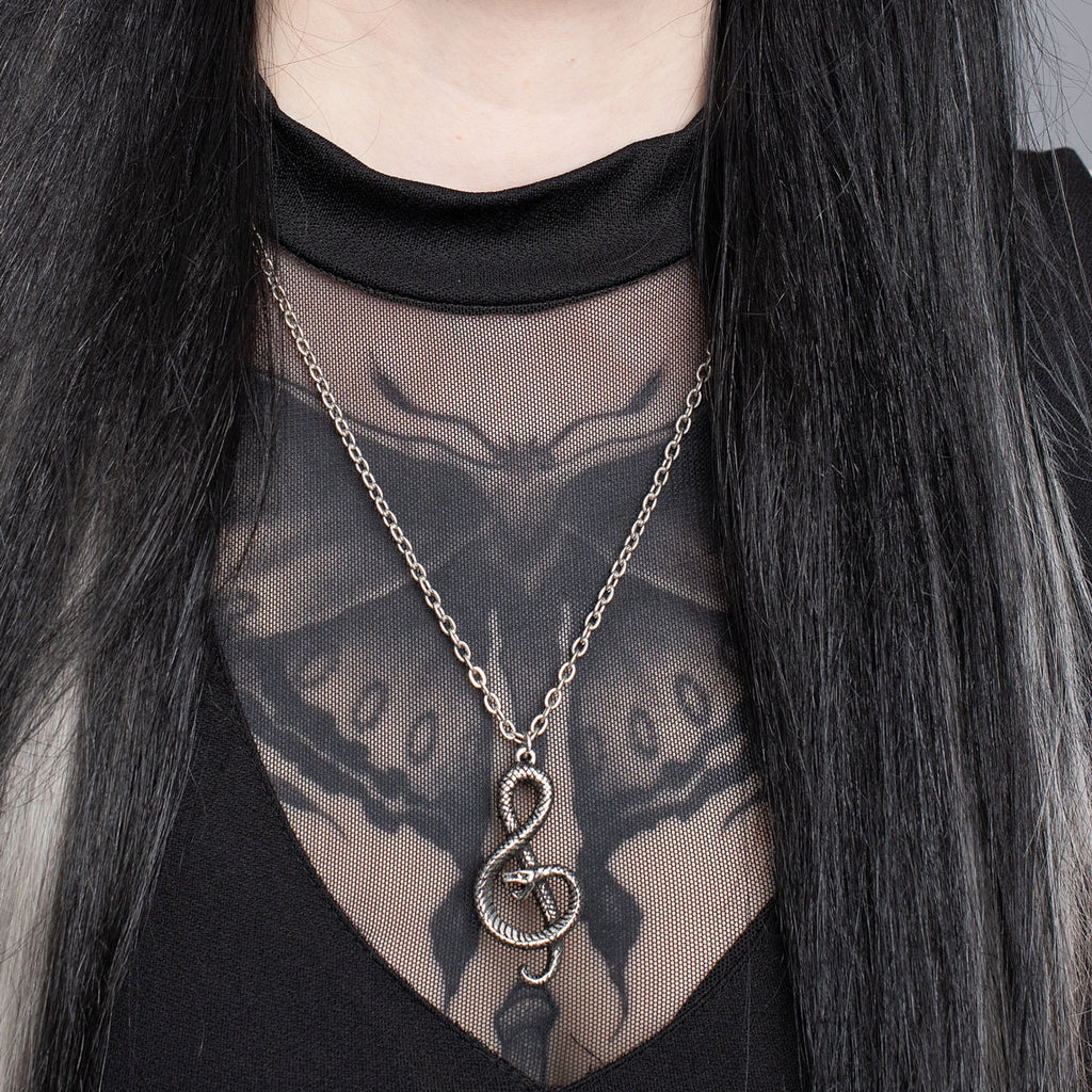 Devils Tune Serpent Necklace