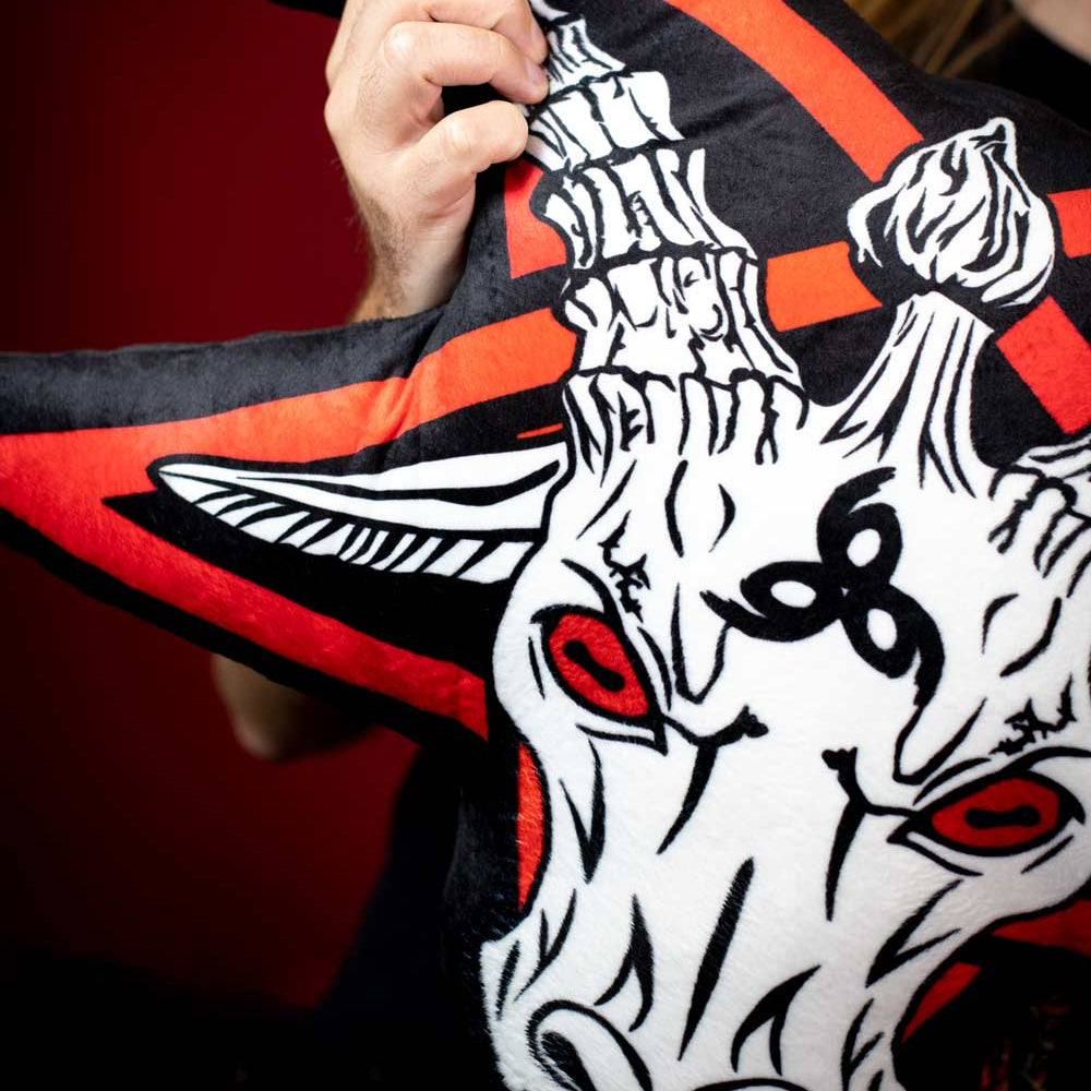 Baphomet Stargazer Cushion