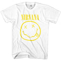 NIRVANA White Classic Face Tee