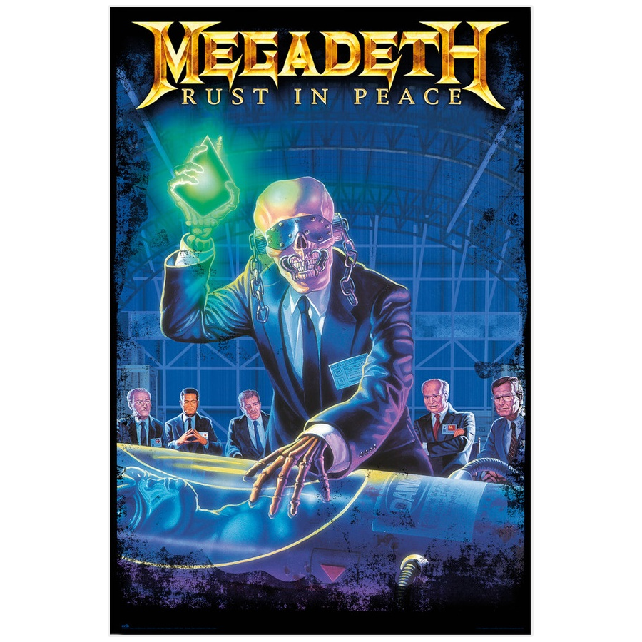MEGADETH Rust in Peace Poster 004