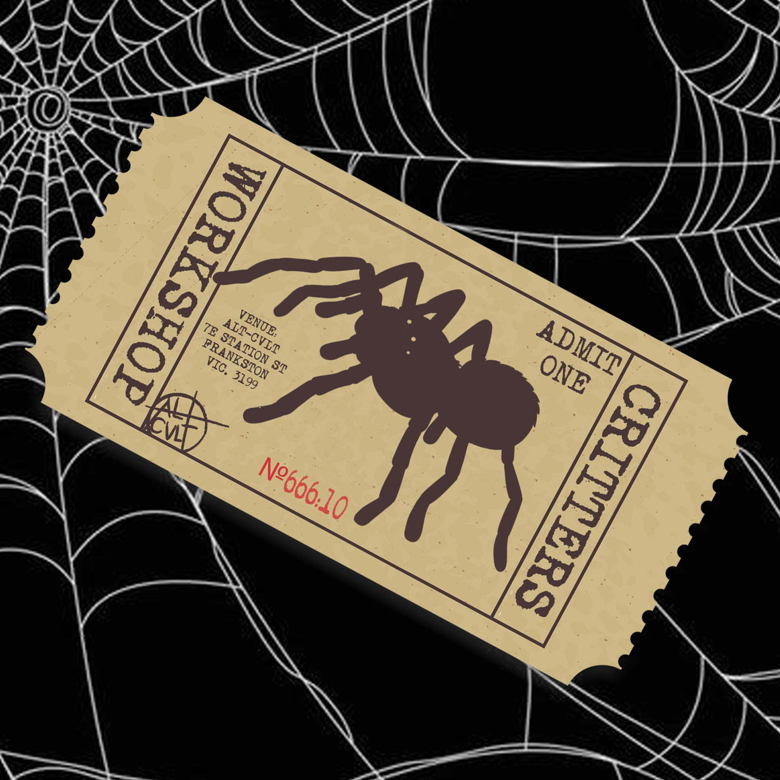 0000 template Event Ticket - Specimen Workshop