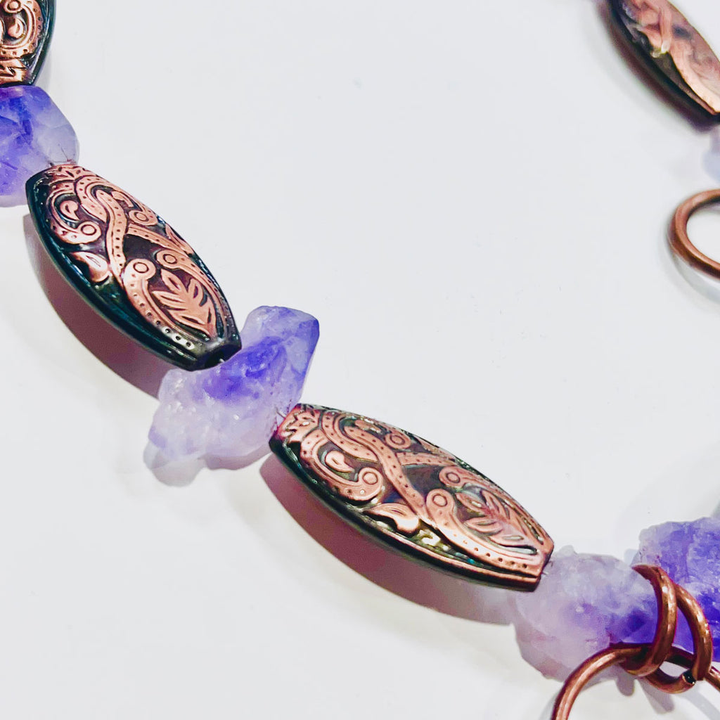 Amethyst Bloom Necklace