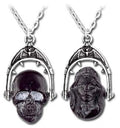 Headstone Skull/Portrait Necklace P425