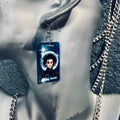 Horror Tarot Moon Earrings