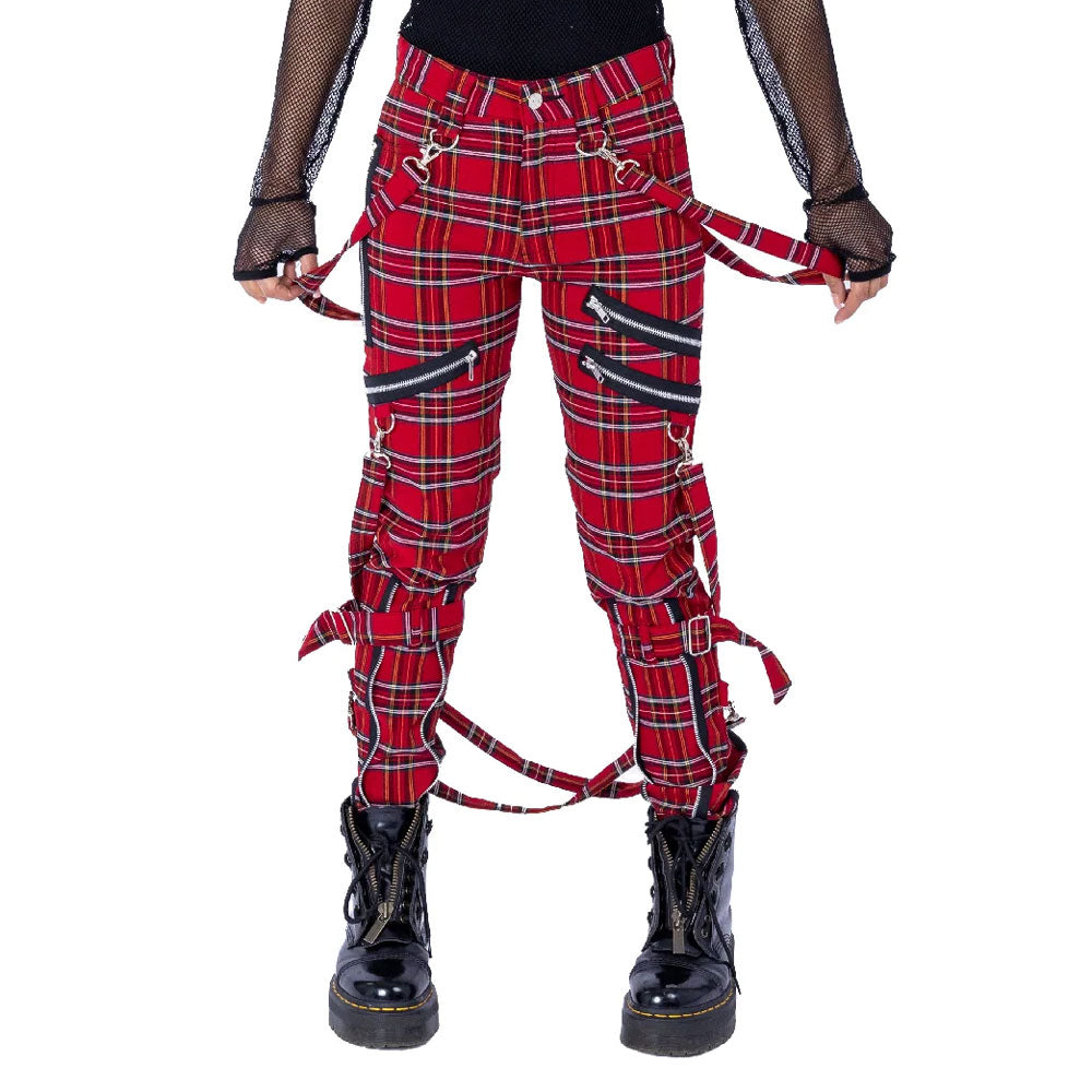 Meissa Red Tartan Pants