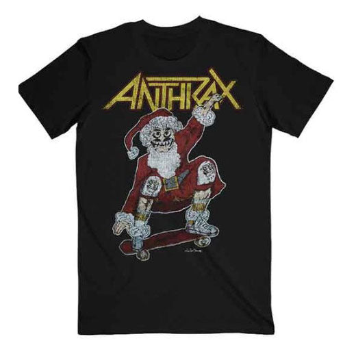 ANTHRAX Vintage Christmas Tee (Backprint)