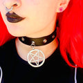 Hex You Pentagram Collar