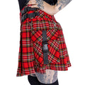 Alisa Skirt - Red Tartan