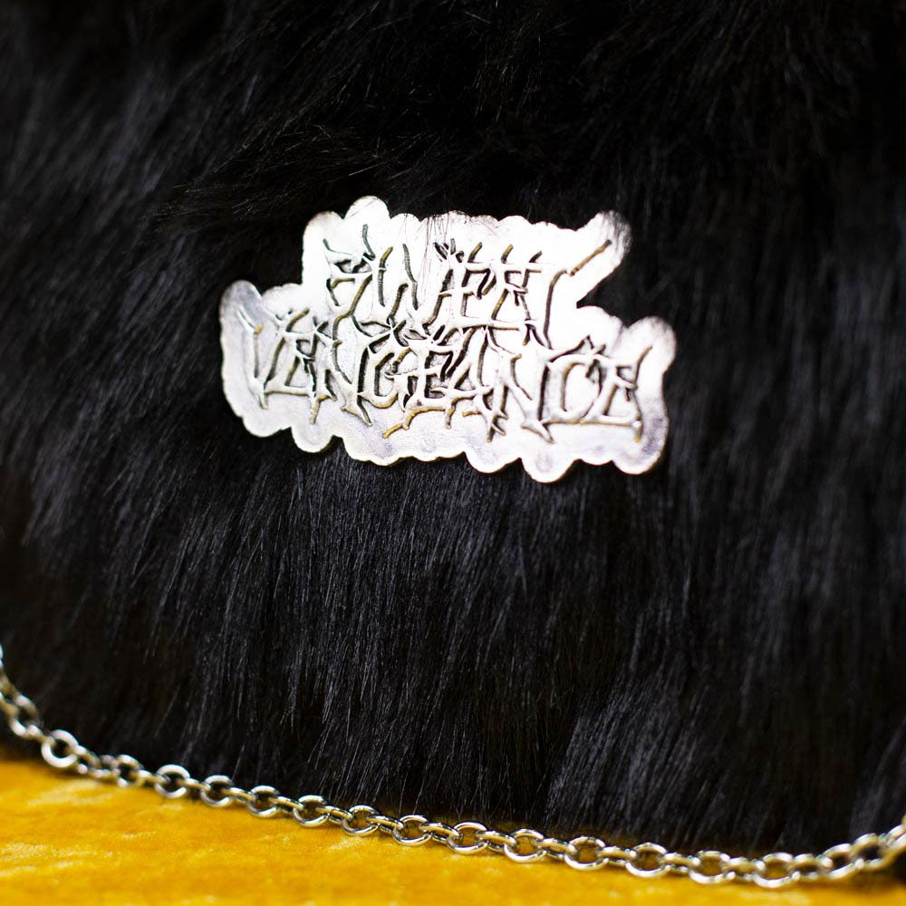 Hell Spike Faux Fur Handbag