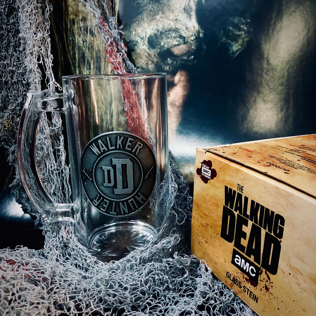 Walking Dead Stein Glass