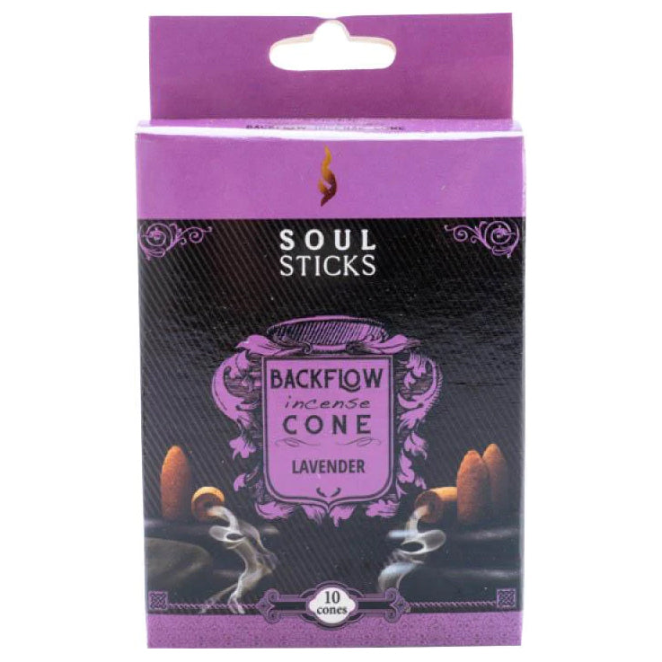 Backflow Lavender Soul Sticks Incense Cones