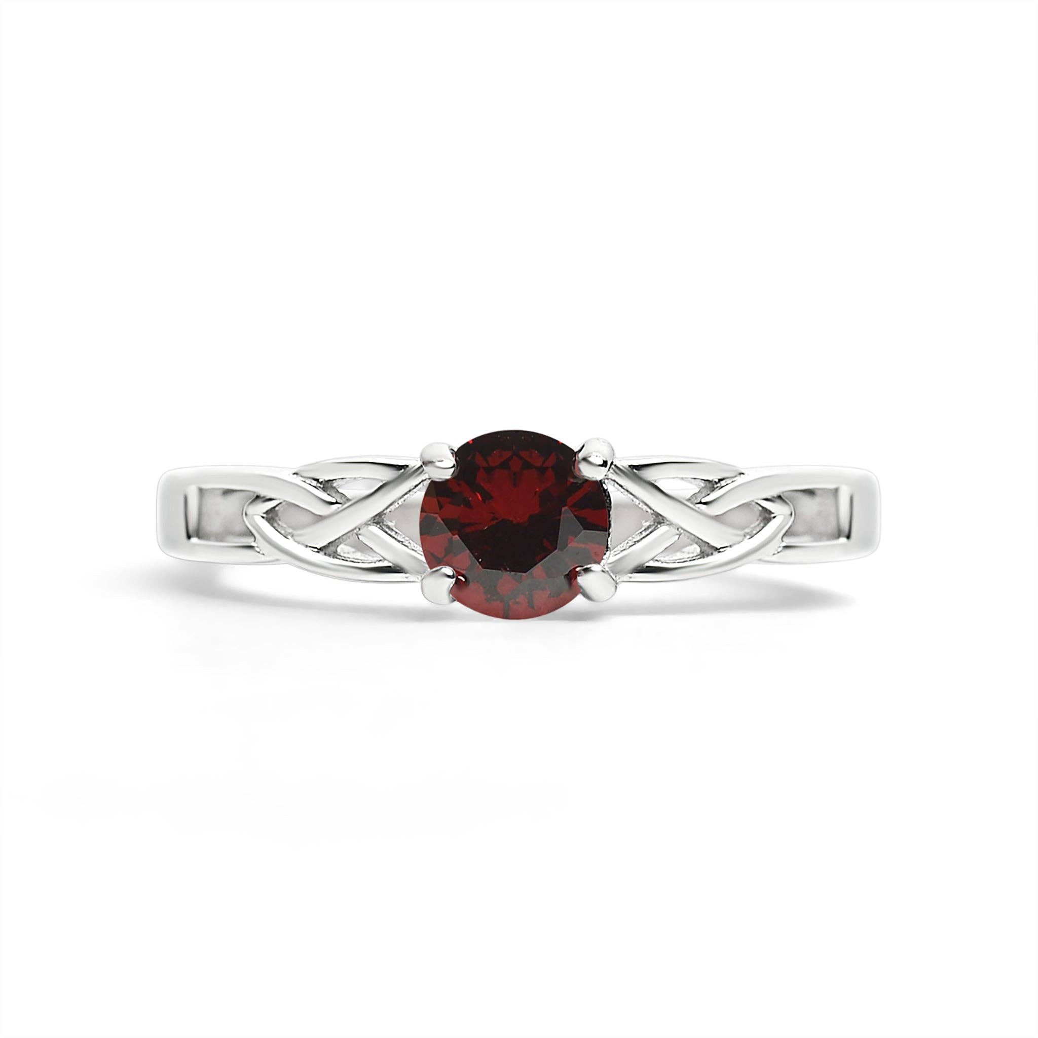 Bloods Stone Celtic Ring