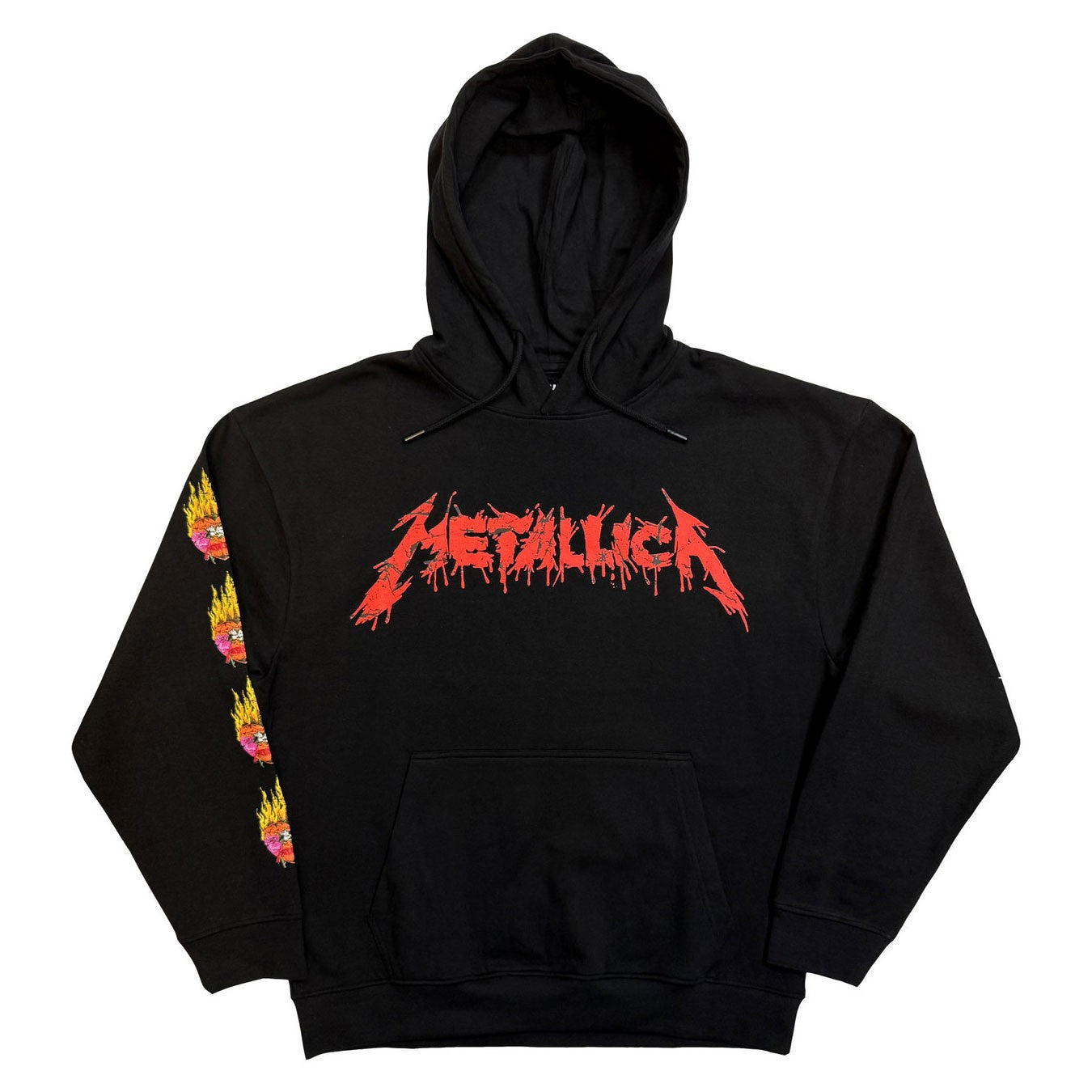 METALLICA Burning Flower Hood
