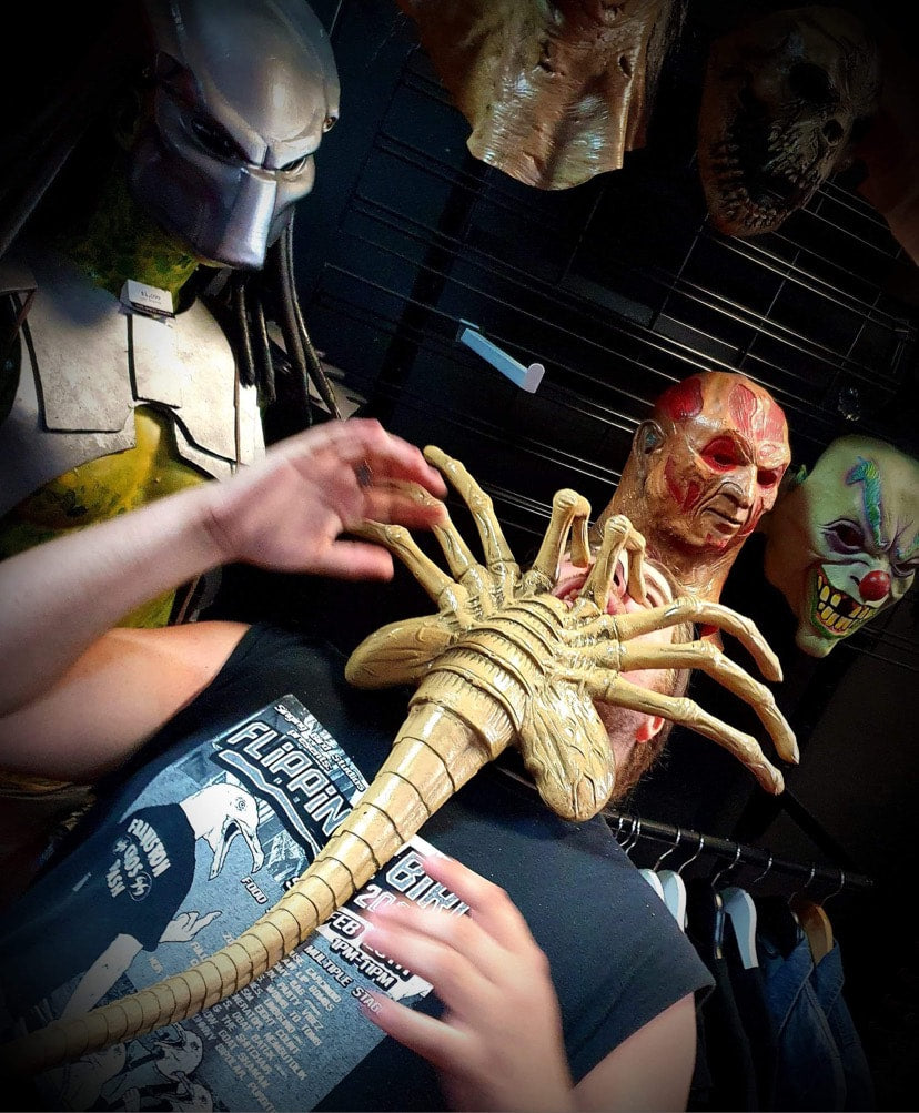 Alien Life Size Facehugger Foam Replica