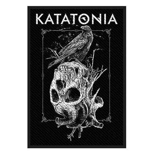 KATATONIA Crow Skull Patch