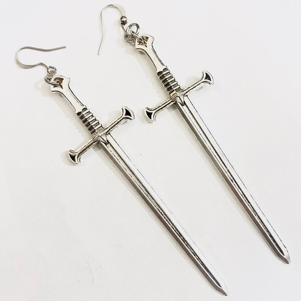 Honours Last Breath Sword Earrings