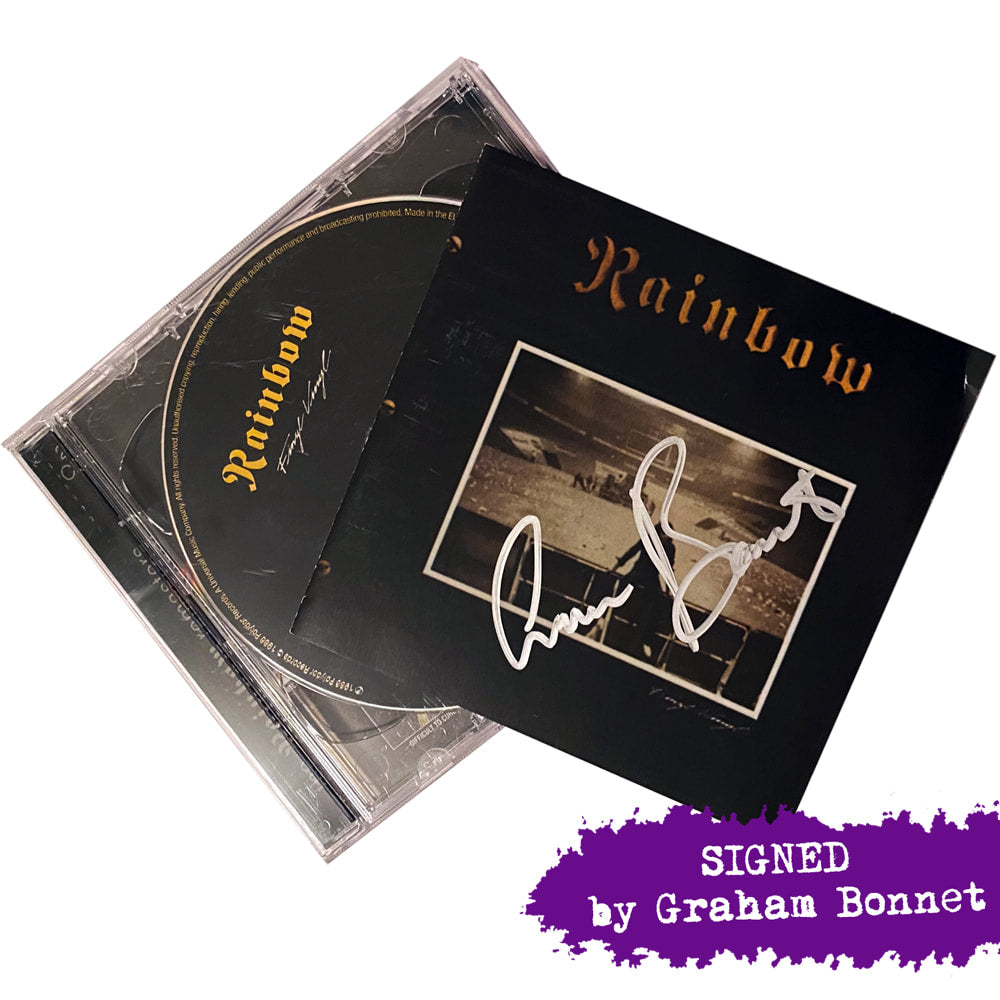 RAINBOW Finyl Vinyl CD Signed 1986