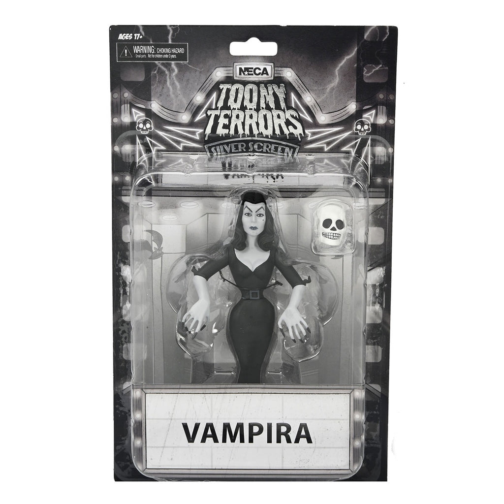 Vampira Toony Terror Silver Screen Edition 6″ Figure