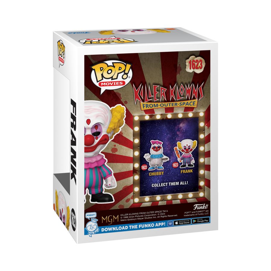 Killer Klowns Frank Pop!