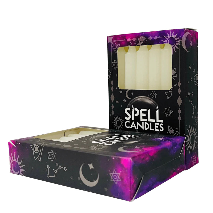Spell Mini Candles 12pk - Assorted Colours