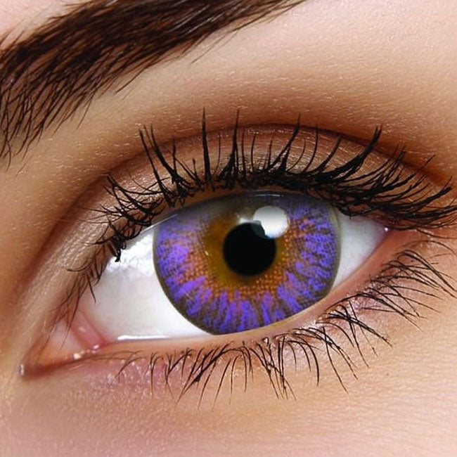 Violet TruBlends Purple Contact Lenses