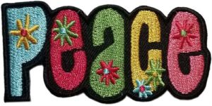 Peace Cutout Patch